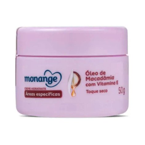 Creme Hidratante Monange Áreas Específicas Óleo de Macadâmia 50g