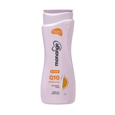 Hidratante Corporal Firmador Monange Q10 Vitamina C + E Pele Normal a Seca 400ml