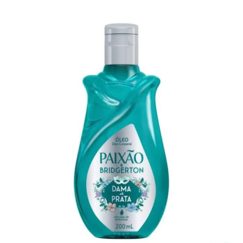 Óleo Corporal de Amêndoas Paixão & Bridgerton Dama de Prata 200ml