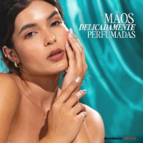 Loção Hidratante de Mãos Paixão & Bridgerton Dama de Prata com Ação Desodorante 75g