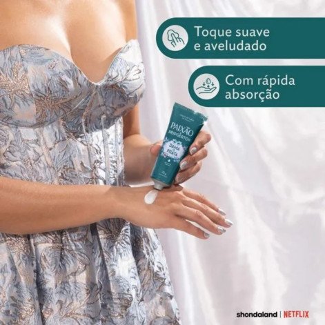 Loção Hidratante de Mãos Paixão & Bridgerton Dama de Prata com Ação Desodorante 75g