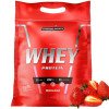 Suplemento em Pó Nutri Whey Protein Integralmédica 900g Sabor Morango