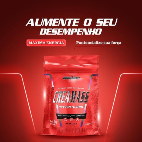 Creamass Hipercalorico Integralmedica Baunilha Refil 3Kg