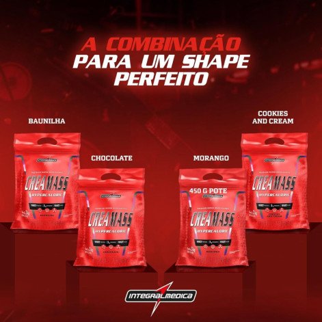 Creamass Hipercalorico Integralmedica Baunilha Refil 3Kg