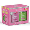 Combo Gummy Hair Cabelos 60 Gomas e Unhas Maça Verde 60 Gomas Trutii Frutti