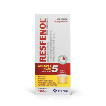 Resfenol Laranja Solução Oral 100ml