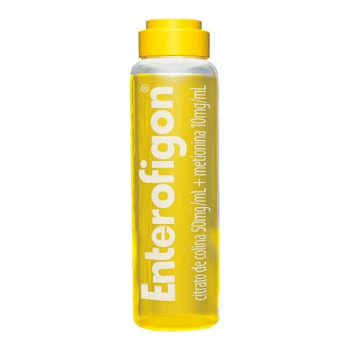 Enterofigon 50mg/ml + 10mg/ml Solução de Uso Oral Sabor Abacaxi Flaconete 10ml