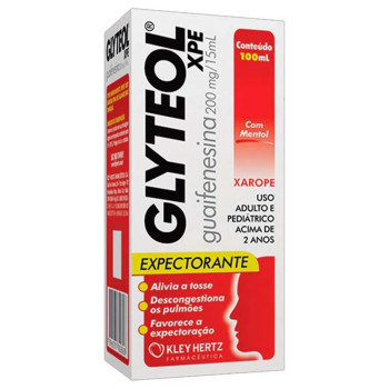 Glyteol Xarope Adulto Sabor Baunilha 100Ml