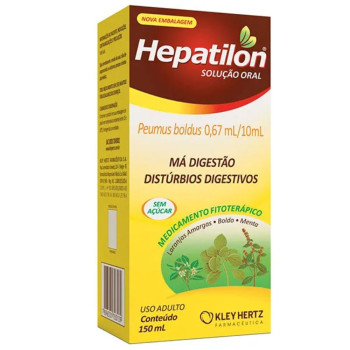 Hepatilon Hertz 150ml Solução Oral