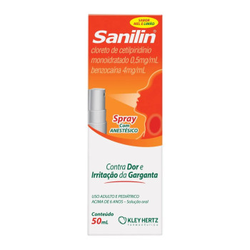 Sanilin Mel e Limão Sol Spray 50ML