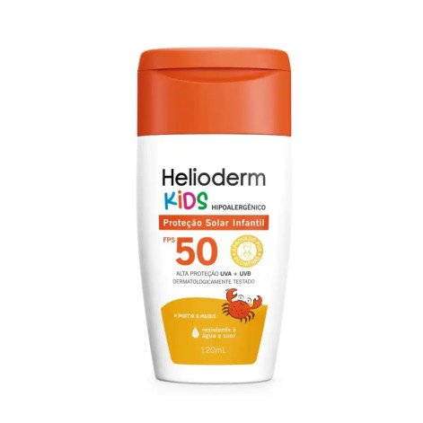 Protetor Solar Infantil Helioderm Kids Fps50 120ml
