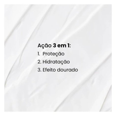 Protetor Solar Bronze Helioderm 3 Em 1 Fps30 Efeitou Dourado 200ml
