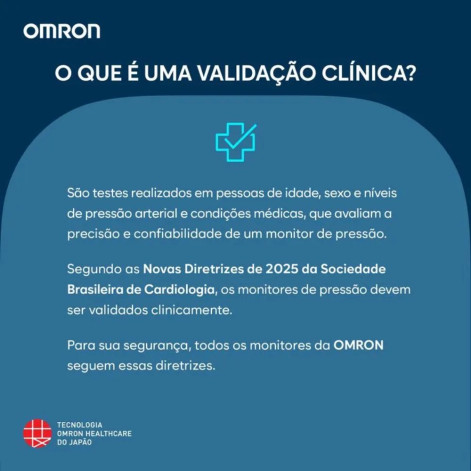 Monitor de Pressão Arterial de Braço Hem-7142-Br - Omron
