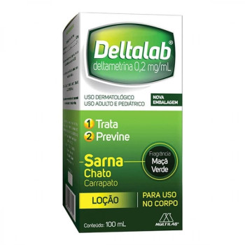 Deltalab Deltametrina Loção com 100ml