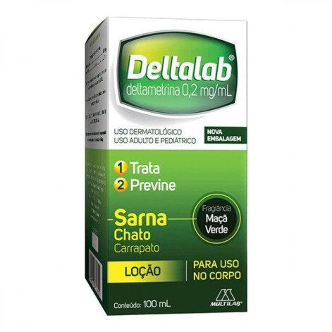 Deltalab Deltametrina Loção com 100ml