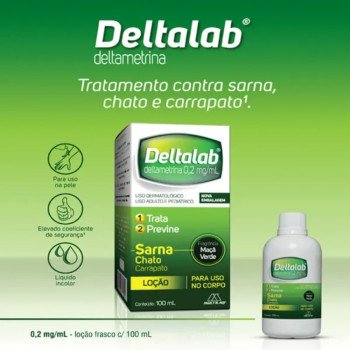 Deltalab Deltametrina Loção com 100ml
