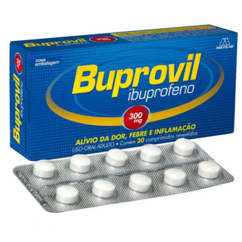 Buprovil Ibuprofeno 300mg 20 comprimidos