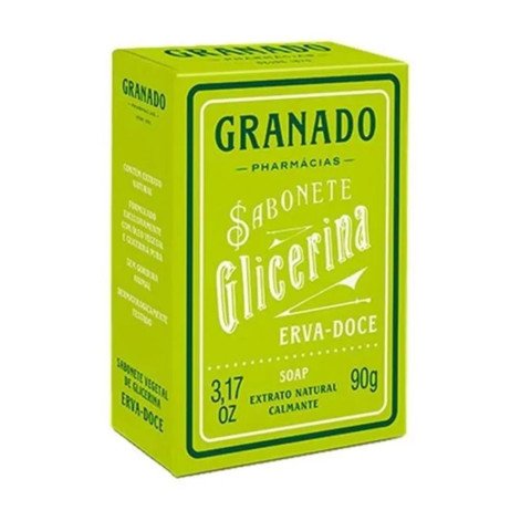 Sabonete Granado Glicerinado Erva Doce 90g