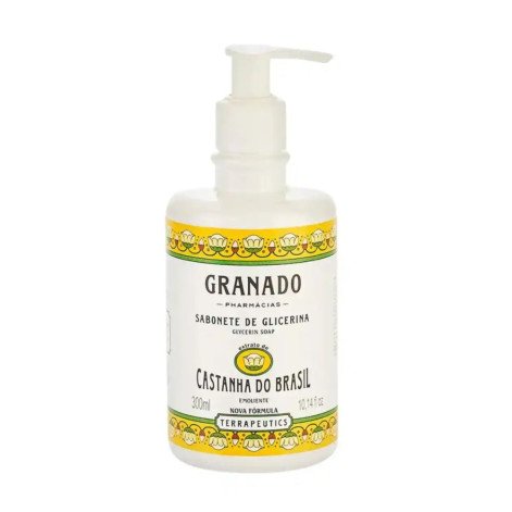 Sabonete Liquido de Glicerina Granado Castanha do Brasil 300ml