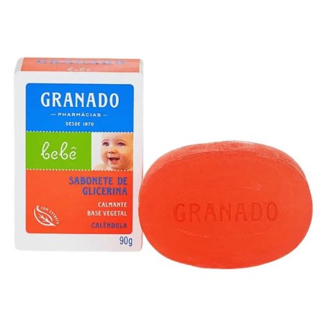Sabonete em Barra Infantil Granado Bebê Calêndula 90G