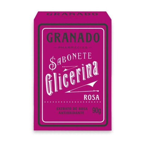 Sabonete em Barra Glicerina Granado Rosa 90g