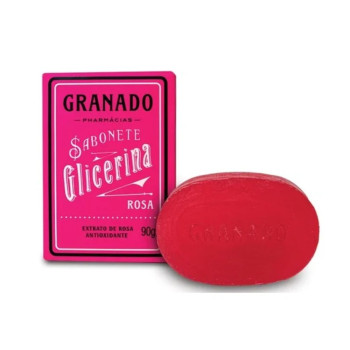 Sabonete em Barra Glicerina Granado Rosa 90g