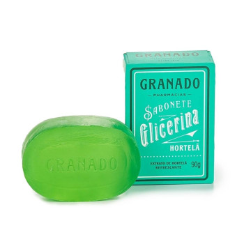 Sabonete em Barra Glicerina Granado Hortelã 90G