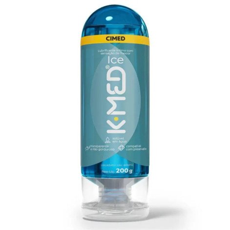 Lubrificante Íntimo Gel K-Med Ice 200g