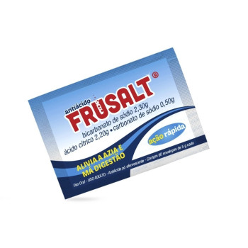 Frusalt Cimed Efervescente Tradicional Envelope Com 5g