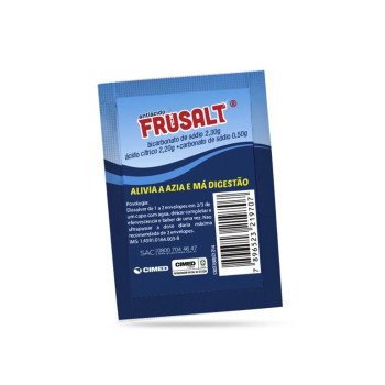 Frusalt Cimed Efervescente Tradicional Envelope Com 5g