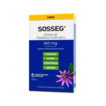Sosseg 260Mg C/ 20 Comp Rev