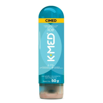 Gel Lubrificante Íntimo K-Med Ice Com 50G