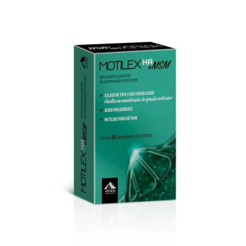Suplemento Alimentar Motilex HA + MSM 30 Comprimidos