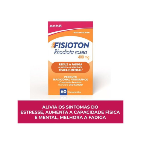 Fisioton 400mg Aché 60 Comprimidos Revestidos