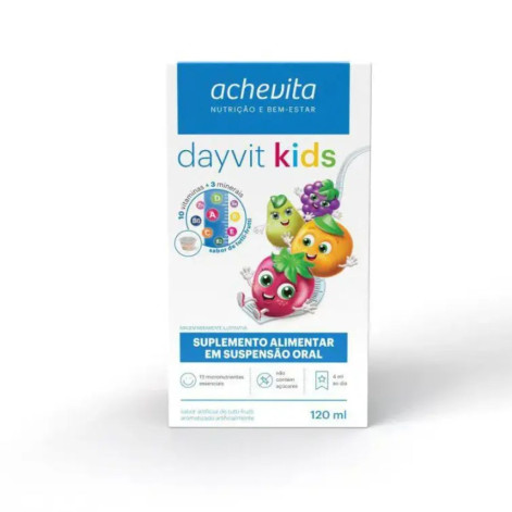 Polivitamínico Dayvit Kids Tutti-Frutti Infantil 120ml