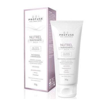 Gel Creme Hidratante Profuse Nutrel Suavizante Balm Peles Sensíveis 50g