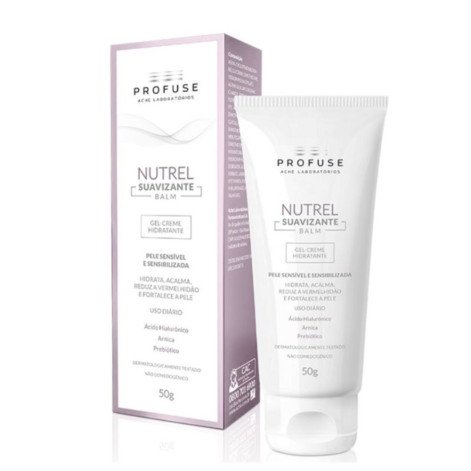 Gel Creme Hidratante Profuse Nutrel Suavizante Balm Peles Sensíveis 50g