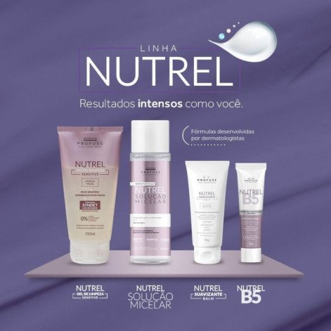 Gel Creme Hidratante Profuse Nutrel Suavizante Balm Peles Sensíveis 50g