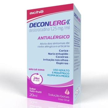 Deconlerg 1,25mg/Ml Tutti Frutti Solução Gotas 20ml