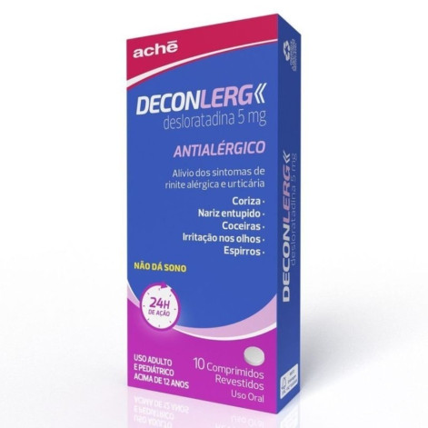 Deconlerg 5Mg 10 Comprimidos Revestidos