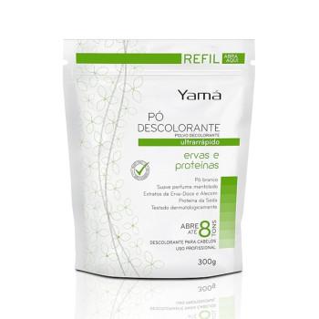 Pó Yamá Descolorante Ervas e Proteina Refil 300g