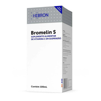 Bromelin S Extrato de Ananas Comosus Suspensão Oral 100ml
