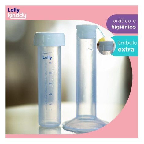 Lolly Tira Leite Transparente