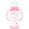 Mamadeira Lolly Big Dreams com Alça Rosa 350ml 1 unidade