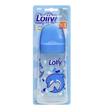 Mamadeira Lolly Big Oceano Azul 330ml