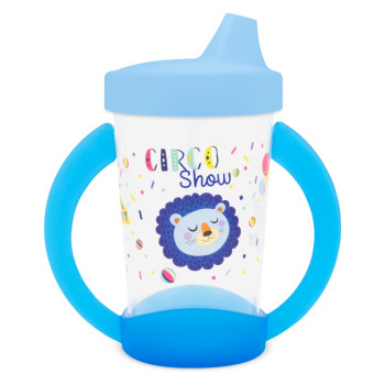 Copo Lolly Oceano Com Alça De Treinamento Masculino 350ml