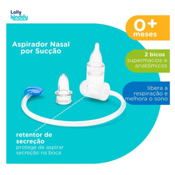 Aspirador Nasal Lolly RespireBem 