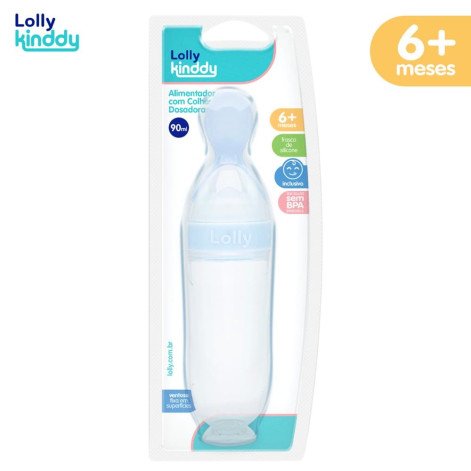 Alimentador Colher Dosadora Lolly Azul