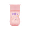 Copo de Transição Lolly Oceano 360 +8 meses Antivazamento Rosa 330ml