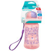 Copo Lolly Zoo com Canudo Rosa 330ml